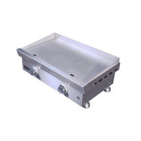 Le Griddle Commercial Series 75 Gas Griddle 3mm Cooking Plate High-Heat Performance SKU OML75C3