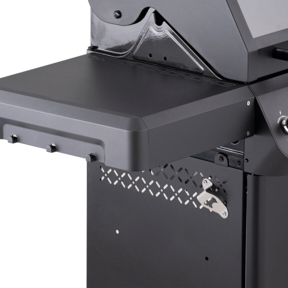 Monument Grills Mesa 220 Foldable Propane Gas Grill Compact Outdoor Grill | Clearview Lid | M220