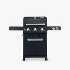 Monument Grills Mesa 325 Black Propane Gas Grill 48,000 BTU Clearview Lid 570 sq in Cooking Area M325