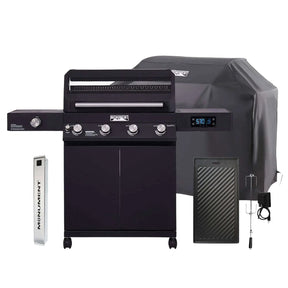 Monument Grills Denali 425 | Black Smart Tech Propane Gas Grill