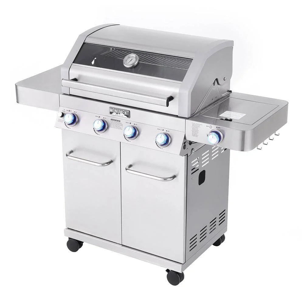 Monument Grills 41847NG | Stainless Natural/Propane Gas Grill