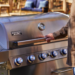 Monument Grills 77352 | Full Stainless Propane Gas Grill