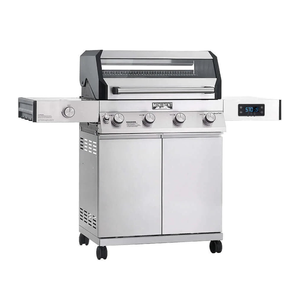Monument Grills Denali 405 - Stainless steel grill with digital display