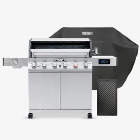 Monument Grills Denali 605Pro | Stainless Smart Tech Propane Gas Grill
