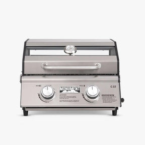 Monument Grills G22 | Stainless Tabletop Propane Gas Grill