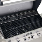 Grill with 'Monument Grills' branding on a white background