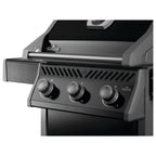 Napoleon Rogue 425 3-Burner Propane Gas Grill with Folding Side Shelves Black R425PK-2