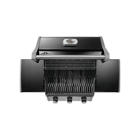 Napoleon Rogue 425 3-Burner Propane Gas Grill with Folding Side Shelves Black R425PK-2