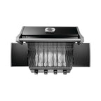 Napoleon Rogue 425 3-Burner Propane Gas Grill with Stainless Steel Cooking Grids Black – R425PK-2-SS