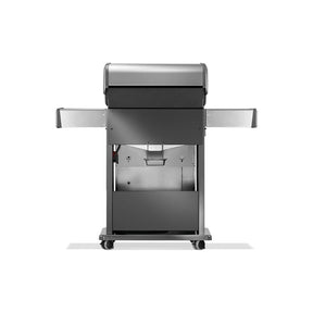 Napoleon Rogue 425 3-Burner Natural Gas Grill 42,000 BTU Stainless Steel BBQ with Cast Iron Grates & Folding Shelves R425NSS-2