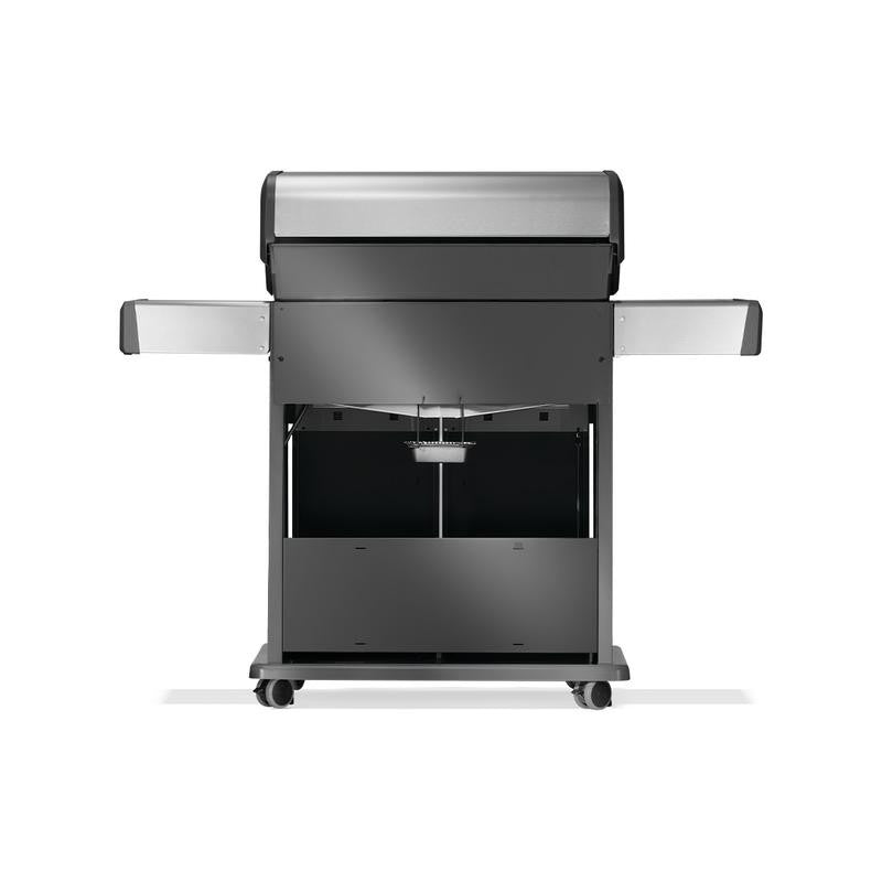Napoleon Rogue 525 4-Burner Natural Gas Grill with Folding Side Shelves Stainless Steel R525NSS-2