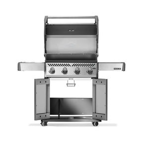 Napoleon Rogue 525 4-Burner Natural Gas Grill with Folding Side Shelves Stainless Steel R525NSS-2