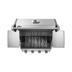 Napoleon Rogue 525 4-Burner Natural Gas Grill with Folding Side Shelves Stainless Steel R525NSS-2