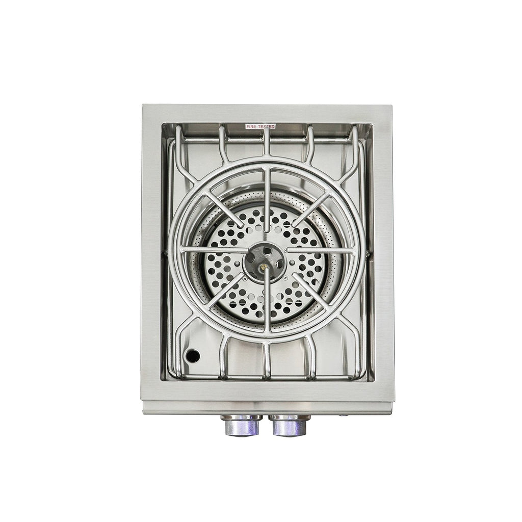 Stainless steel gas Burner  burner on a white background