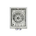 Stainless steel gas Burner  burner on a white background