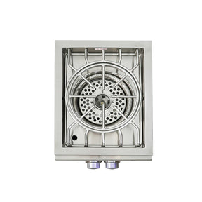 Stainless steel gas Burner  burner on a white background