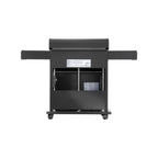 Napoleon Rogue PRO Phantom 30 Inch Natural Gas Griddle 4 Burners Stainless Steel Cooktop Matte Black RP30FTNK-PHM