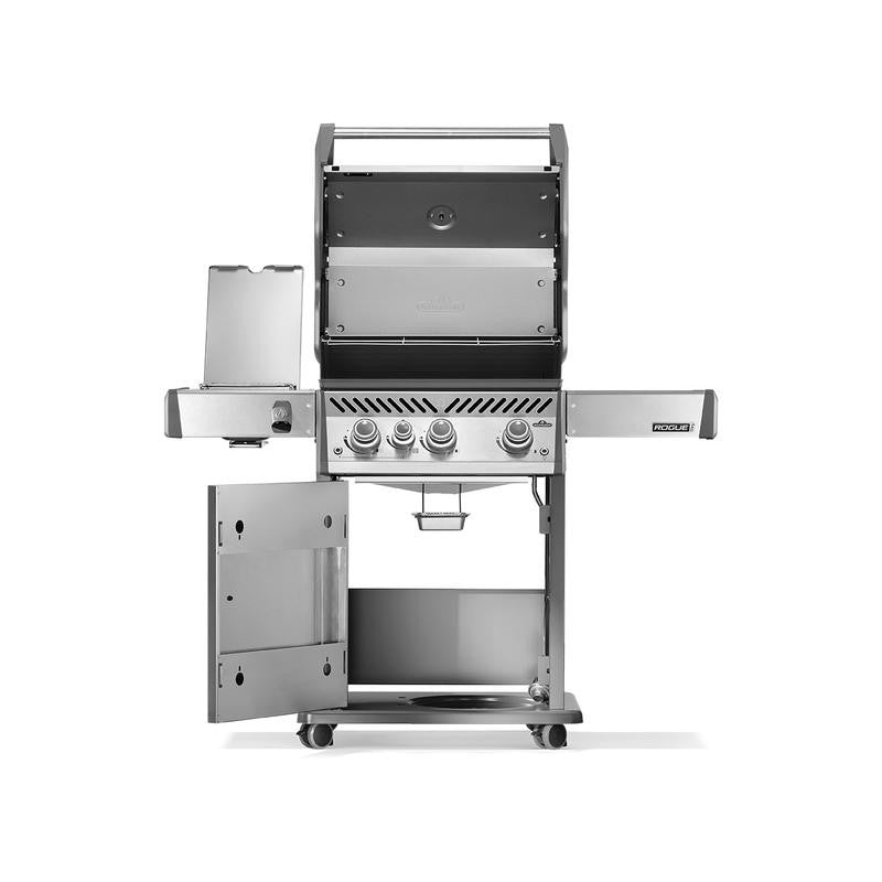Napoleon Rogue PRO 425 3-Burner Natural Gas Grill with Infrared Side Burner Stainless Steel RP425SIBNSS-2