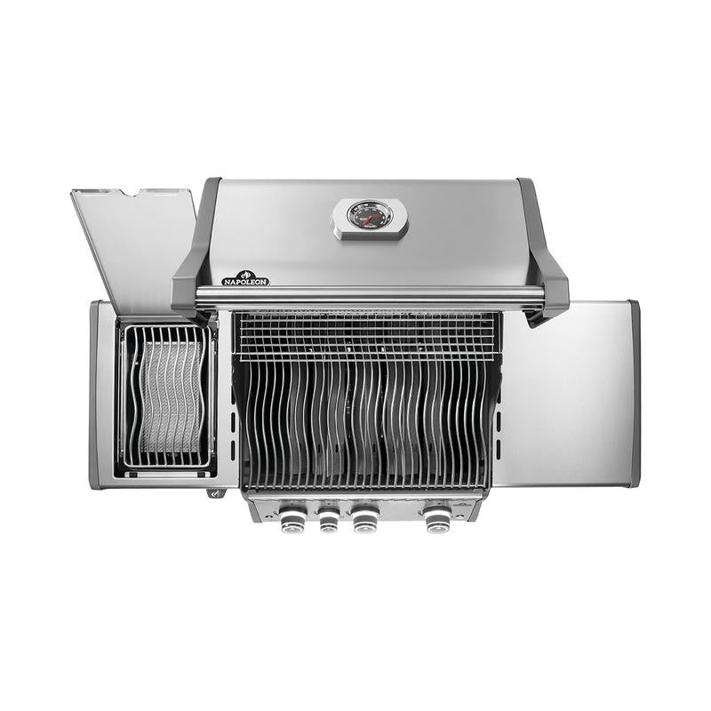 Napoleon Rogue PRO 425 3-Burner Natural Gas Grill with Infrared Side Burner Stainless Steel RP425SIBNSS-2