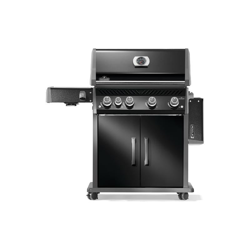 Napoleon Rogue® PRO 525 SIB Propane Gas Grill, 4 Main Burners, Infrared Side Burner, Black Finish, RP525SIBPK-2