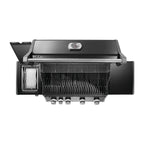 Napoleon Rogue® PRO 525 SIB Propane Gas Grill, 4 Main Burners, Infrared Side Burner, Black Finish, RP525SIBPK-2