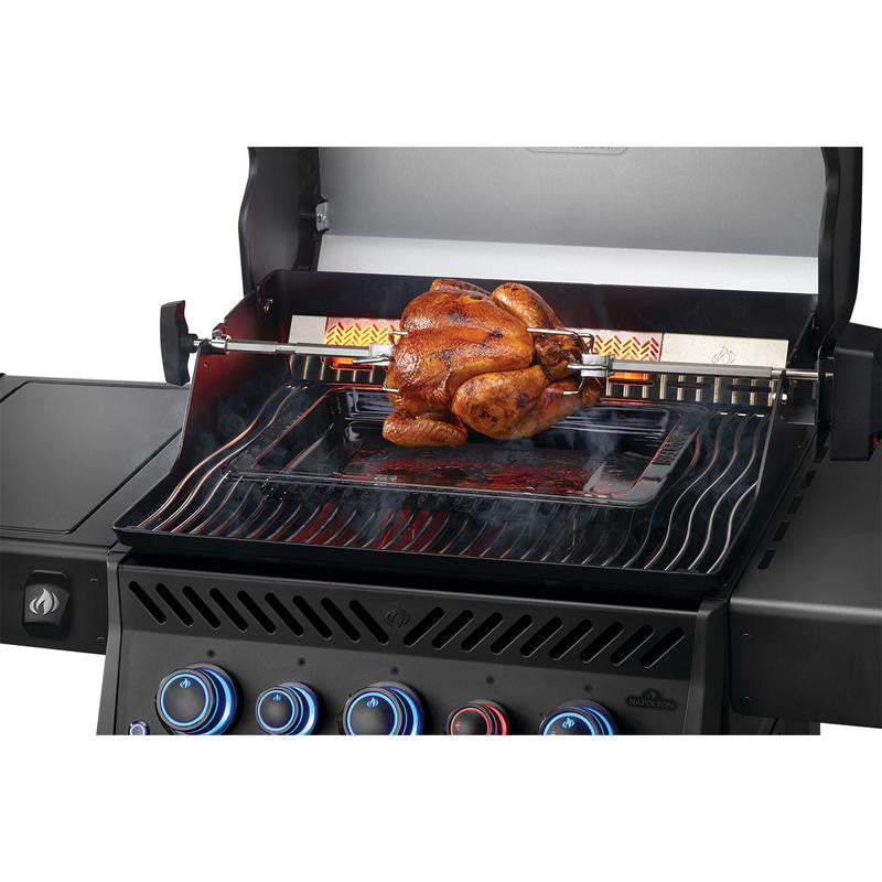 Napoleon Phantom Rogue PRO-S 425 Natural Gas Grill with Infrared Side & Rear Burners Matte Black RPS425RSIBNK-2-PHM