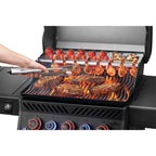 Napoleon Phantom Rogue PRO-S 425 Natural Gas Grill with Infrared Side & Rear Burners Matte Black RPS425RSIBNK-2-PHM
