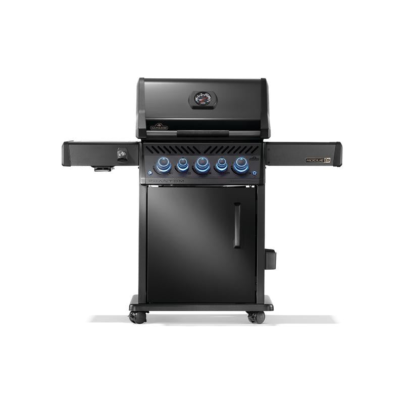 Napoleon Phantom Rogue PRO-S 425 Natural Gas Grill with Infrared Side & Rear Burners Matte Black RPS425RSIBNK-2-PHM
