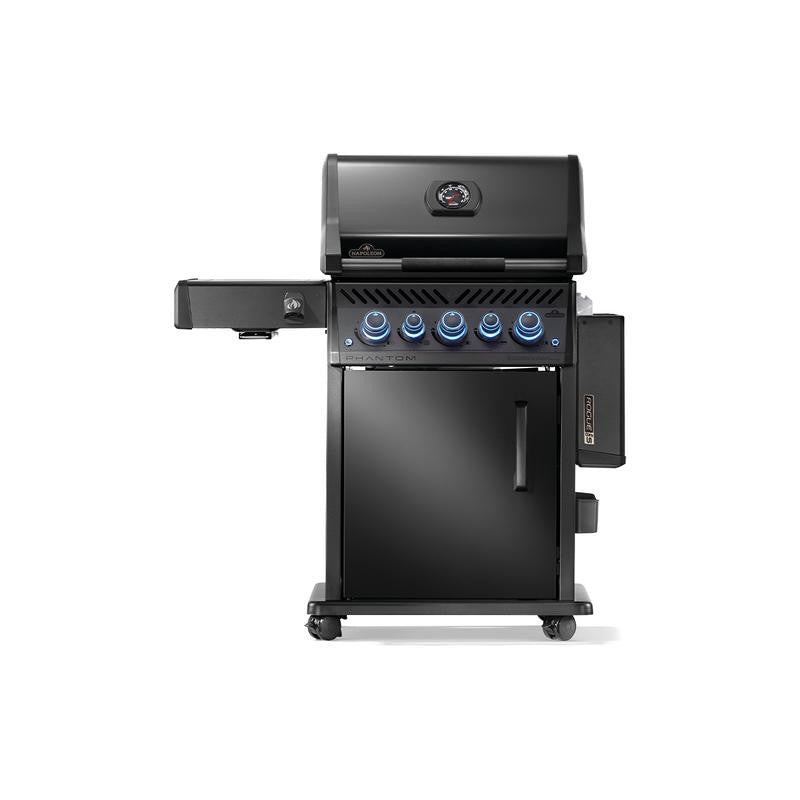 Napoleon Phantom Rogue PRO-S 425 Natural Gas Grill with Infrared Side & Rear Burners Matte Black RPS425RSIBNK-2-PHM