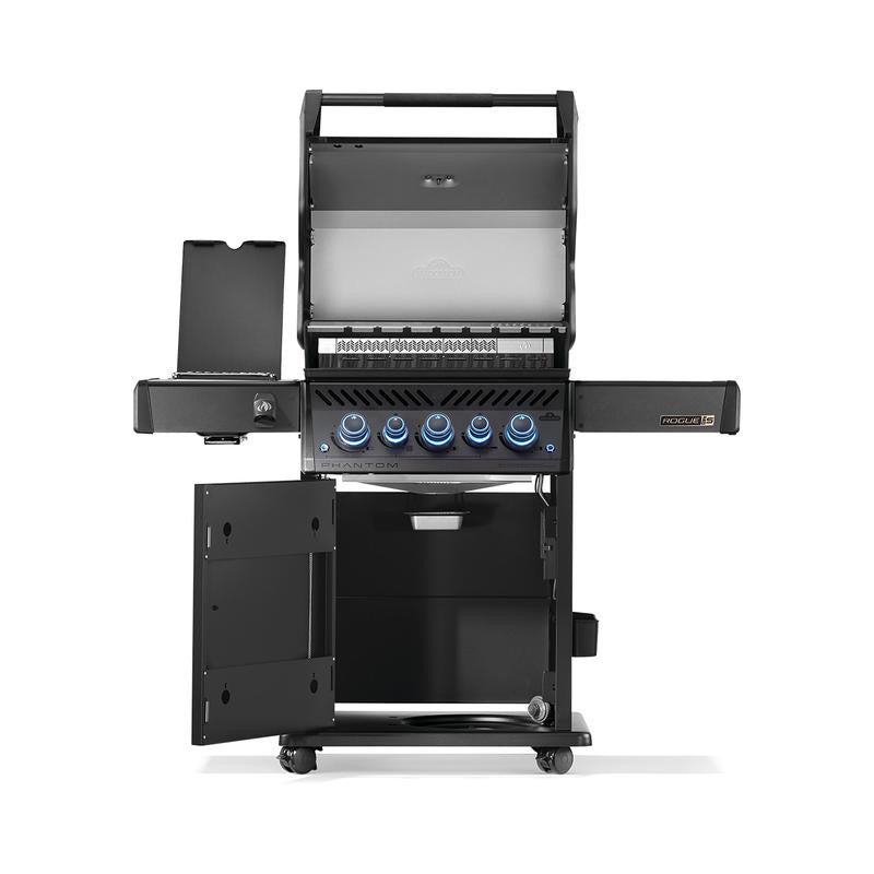 Napoleon Phantom Rogue PRO-S 425 Natural Gas Grill with Infrared Side & Rear Burners Matte Black RPS425RSIBNK-2-PHM