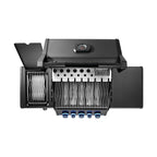 Napoleon Phantom Rogue PRO-S 425 Natural Gas Grill with Infrared Side & Rear Burners Matte Black RPS425RSIBNK-2-PHM