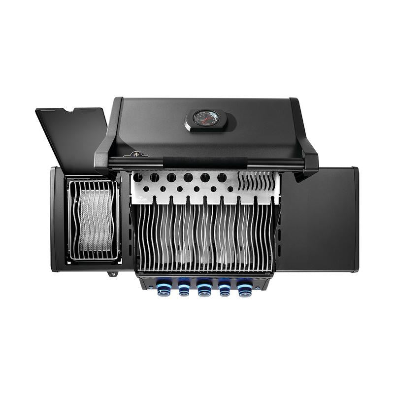 Napoleon Phantom Rogue PRO-S 425 Natural Gas Grill with Infrared Side & Rear Burners Matte Black RPS425RSIBNK-2-PHM