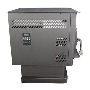 US Stove 6041 Multi-Fuel Stove – Heats up to 2,000 Sq. Ft. with 60 lb Hopper