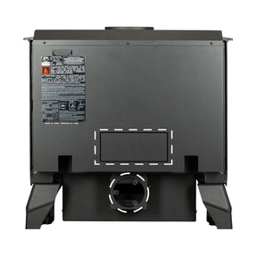 US Stove US2000-P 2,000 Sq. Ft. Pedestal Wood Stove