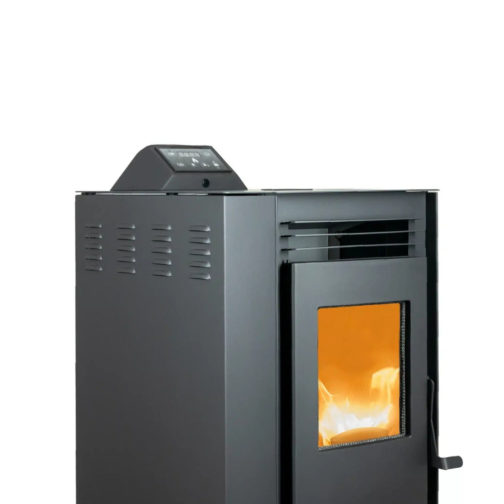 US Stove US5513-W Pellet Stove 40 lb. Hopper (1,800 Sq. Ft.)