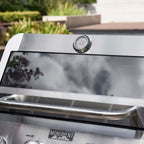 Monument Grills Mesa 400MF Stainless Gas Grill with Viewing Lid & 4 Burners – M400MF