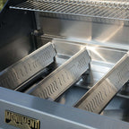 Monument Grills Eminence 405 Smart Stainless Steel Gas Grill with ClearView Lid & Bluetooth App - E405