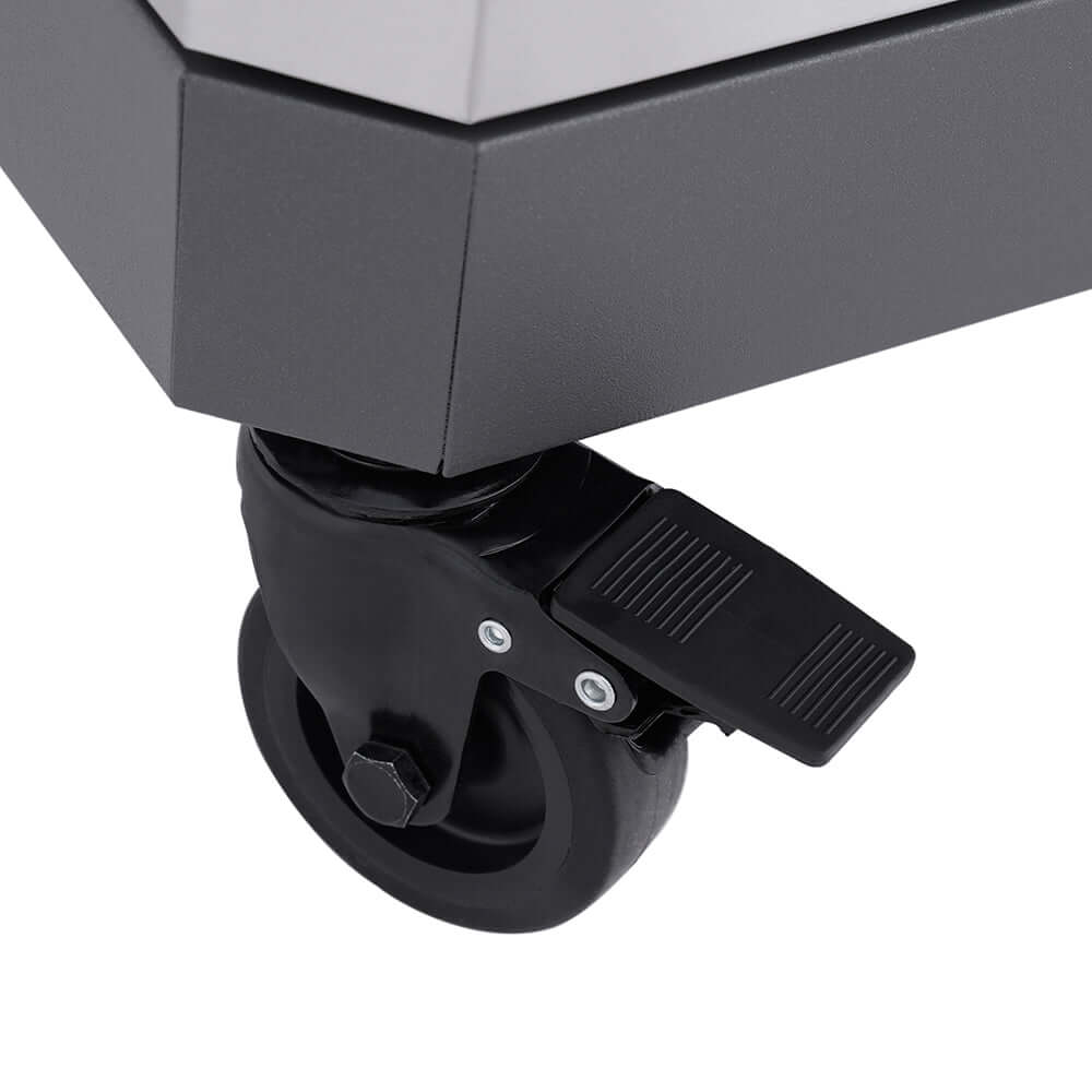 Monument Grills Eminence 405 Smart Stainless Steel Gas Grill with ClearView Lid & Bluetooth App - E405