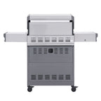 Monument Grills Eminence 405 Smart Stainless Steel Gas Grill with ClearView Lid & Bluetooth App - E405