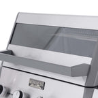 Monument Grills Eminence 405 Smart Stainless Steel Gas Grill with ClearView Lid & Bluetooth App - E405