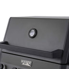 Monument Grills Eminence 425 Propane Gas Grill with Side Burner & 60,000 BTU Output - E425