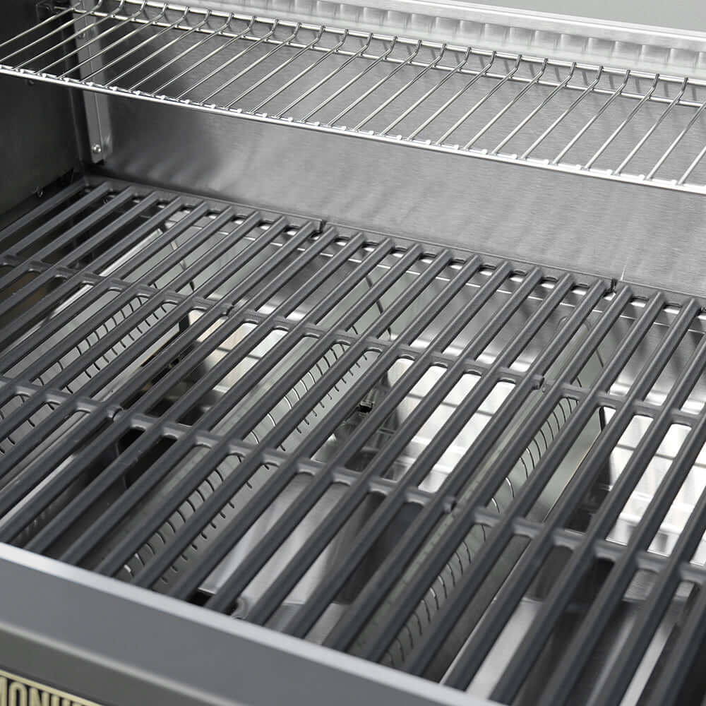 Monument Grills Eminence 425 Propane Gas Grill with Side Burner & 60,000 BTU Output - E425