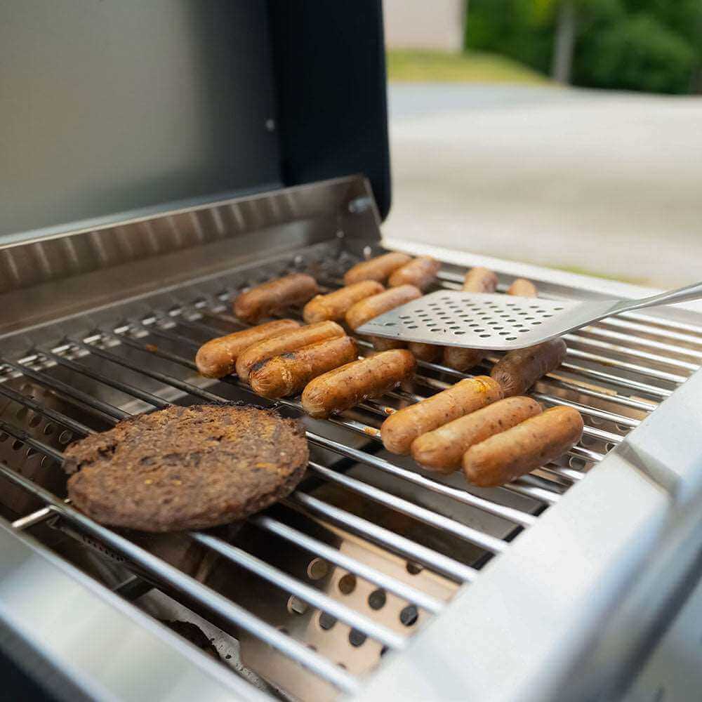 Monument Grills G22 Tabletop Propane Gas Grill Stainless Steel Portable Cooking Grill 15,000 BTU SKU G22