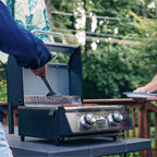 Monument Grills G22 Tabletop Propane Gas Grill Stainless Steel Portable Cooking Grill 15,000 BTU SKU G22