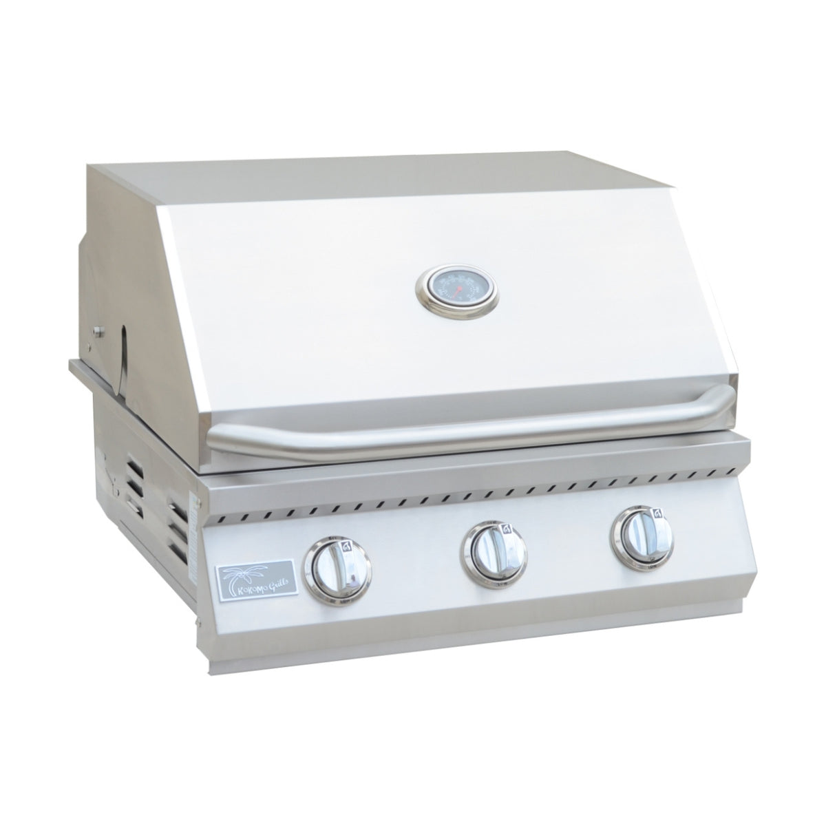 Kokomo Grills 26” Built-In Gas Grill – 3 Burner Stainless Steel BBQ | KO-BAK3BG