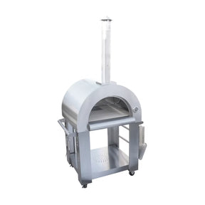 Kokomo Grills 32-Inch Wood-Fired Stainless Steel Pizza Oven