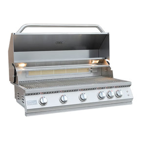 Kokomo Grills 40” Professional Built-In Gas Grill – 5 Burners with Infrared Back Burner | KO-BAK5BG-PRO