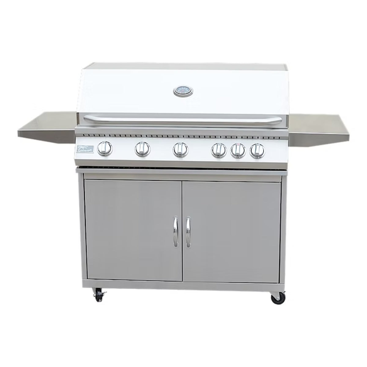 Kokomo Grills 5 Burner 40 Inch BBQ Grill with 304 Stainless Steel Cart