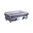 Le Griddle Commercial Series 75 gas griddle with 6mm plate, stainless steel cooking surface and 18,000 BTU burners