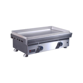 Le Griddle Commercial Series 75 gas griddle with 6mm plate, stainless steel cooking surface and 18,000 BTU burners